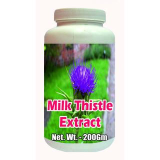                       Milk Thistle Extract Powder - 200 Gm (Buy Any Supplement Get The Same 60Ml Drops Free)                                              
