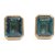 Ceylonmine Natural Stud Earring Blue Topaz Stone Stud Earring For Women & Girls