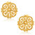 Vighnaharta Traditional Daily Wear Gold Plated Alloy Stud Earring For Women And Girls