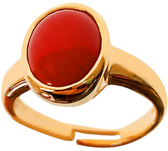 Buy Red Coral (Moonga) Rings Online at Best Price | GemPundit