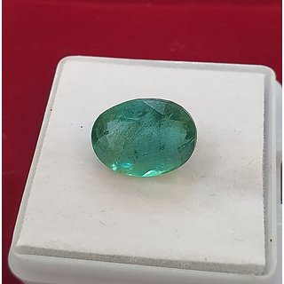 Emerald Stone 6.25 Ratti Gemstone Lab certified Unheated Precious Panna Stone - CEYLONMINE Emerald Stone 6.25 Ratti Gemstone Lab certified Unheated Precious Panna Stone - CEYLONMINE