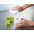 C-Pump Single-Handed Soap Dispenser, White and Green