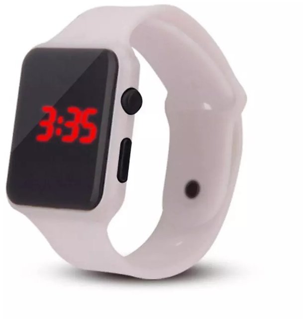 led watch rubber strap