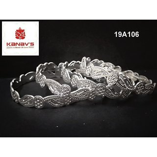 Buy Silver Bangles Online 6995 from ShopClues