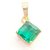 Emerald Pendant With Natural 6.75 Carat Precious Panna Stone Astrological Certified Lab