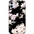 Onhigh Designer Printed Hard Back Cover Case For Iphone 11, Pink Flowers On Black