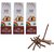De-Ultimate Rare Collection(Pack Of 3) Premium Fresh Sandal/Chandan Scented Dry Dhoopbatti Incense Sticks Box(10 Sticks)