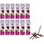 De-Ultimate Rare Collection(Pack Of 12) Premium Fresh Rose/Gulab Scented Dry Dhoopbatti Incense Sticks Box(10 Sticks)