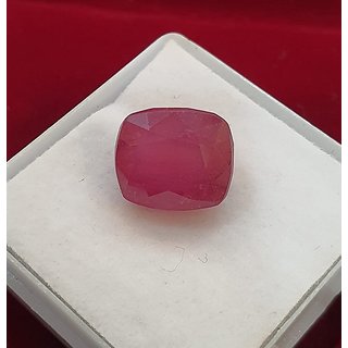                       Ruby Gemstone Natural 5.5 Ratti Manik Stone Astrological Lab Certified                                              