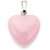 Pendant Pink Rose Quartz Stone Pendant Reiki Healing And Crystal Healing Heart Shape Stone Pendant By Rebuy