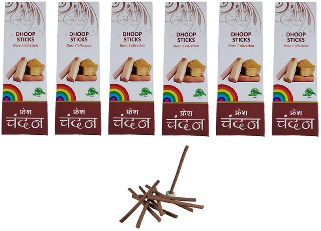 Buy The Aroma Factory Fresh Active & Sandalwood Chandan Incense Sticks  Agarbatti (Charcoal Free & Low Smoke) Bottle Pack of 2 x 100 Gram Online at  Best Prices in India - JioMart.