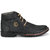 Bucik Men's Black Synthetic Leather Boot