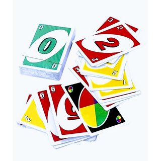 Buy Mubco Uno Card Game 2 Pack Of Cards Multi-Colors Online - Get 72% Off