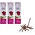 Stylewell Rare Collection(Pack Of 3) Premium Fresh Rose/Gulab Scented Dry Dhoopbatti Incense Sticks Box(10 Sticks)