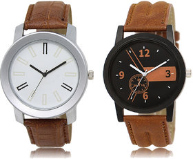 Adk Ad-02-Lk-01 White & Brown Dial Best Watches For Men