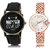Adk Lk-27-228 Black & Rose Gold Dial New Arrival Watches For Couple