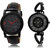 Adk Lk-08-211 Black Dial Latest Watches For Couple