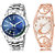 Adk Ad-05-Lk-232 Blue & Silver Dial New Arrival Watches For Couple