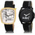 Adk Lk-42-234 White & Black Dial Look Watches For Couple