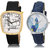 Adk Lk-42-241 White & Black & Multicolor Dial Special Watches For Couple