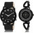 Adk Lk-211-Ad-10 Black Color Dial For Men & Women