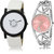 Adk Lk-26-233 White & Pink Dial New Watches For Couple