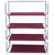 Anr Store Shoe Rack With Cover 4 Layers Maroon