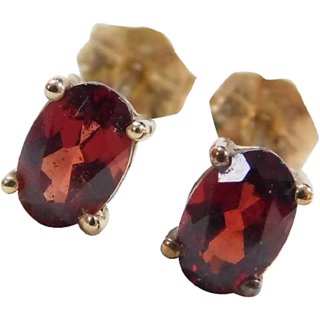                       Hessonite Earring With Natural Gomed Stone Astrological Lab Certified                                              