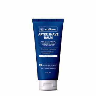 Letsshave After Shave Balm, Treats Razor Bumps And Ingrown Hair, Alcohol-Free - 100Ml