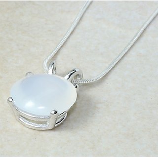 6.25 Carat Moonstone Sterling Silver Designer Pendant For Unisex Semi- Precious & Genuine Stone Pendant By Ceylonmine 6.25 Carat Moonstone Sterling Silver Designer Pendant For Unisex Semi- Precious & Genuine Stone Pendant By Ceylonmine