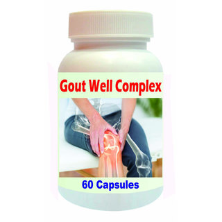                       Gout Well Complex Capsule - 60 Capsules (Buy Any Supplement Get The Same 60 Ml Drops Free)                                              