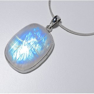                       Ceylonmine- 9.00 Carat Moonstone Pendant Lab Certified & Effective Moonstone Penadant For Astrological Purpose                                              