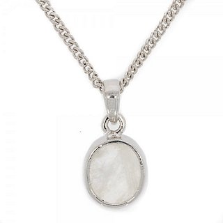 7.5 Ratti Original & Lab Certified Stone Moonstone Silver Penadant A1 Quality Stone Pendant For Unisex 7.5 Ratti Original & Lab Certified Stone Moonstone Silver Penadant A1 Quality Stone Pendant For Unisex