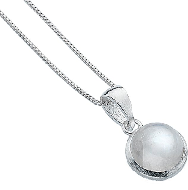 Buy Chopra Gems Silver Plated Brass Unique and Effective Original Moonstone  Stone Pendant White (Men and Women) Online at Best Prices in India -  JioMart.