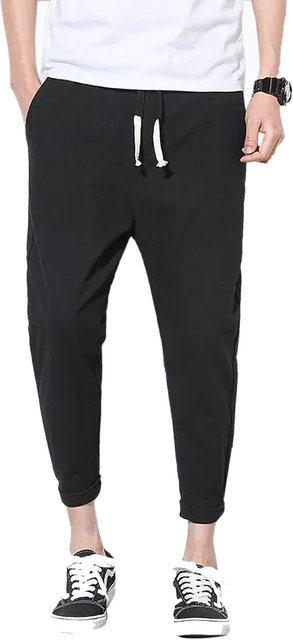 Jersey Slim Fit Ankle Grazer Trousers