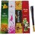 Stylewell (Pack Of 4) Multi-Fragrance Scented Premium Incense Sticks Agarbatti