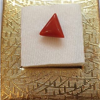 Coral Stone Natural 4.25 Carat Moonga Stone Astrological Certified Lab - Ceylonmine Coral Stone Natural 4.25 Carat Moonga Stone Astrological Certified Lab - Ceylonmine