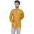 Trustedsnap Men's Cotton Full Sleeve Kurta(Dark Yellow)