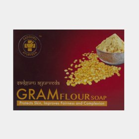 Sadguru Gram Flour Ayrurveda Soap Improves Fairness 75Gm