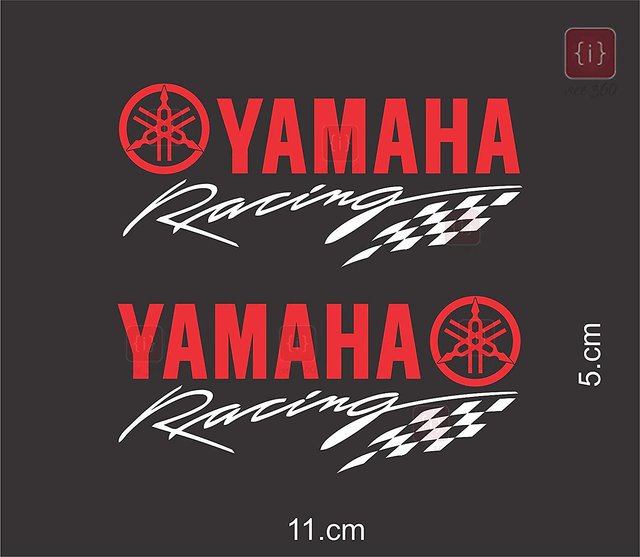 YAMAHA RACING STICKER BUY 1 GET 1 FREE DECALS A MUST HAVE