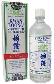 KWAN LOONG Medicated Oil For Pain Relief Of Minor Aches,Muscles  Joins Liquid  (57 ml)