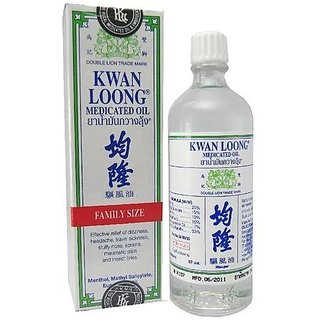 KWAN LOONG Medicated Oil For Pain Relief Of Minor Aches,Muscles  Joins Liquid  (57 ml)
