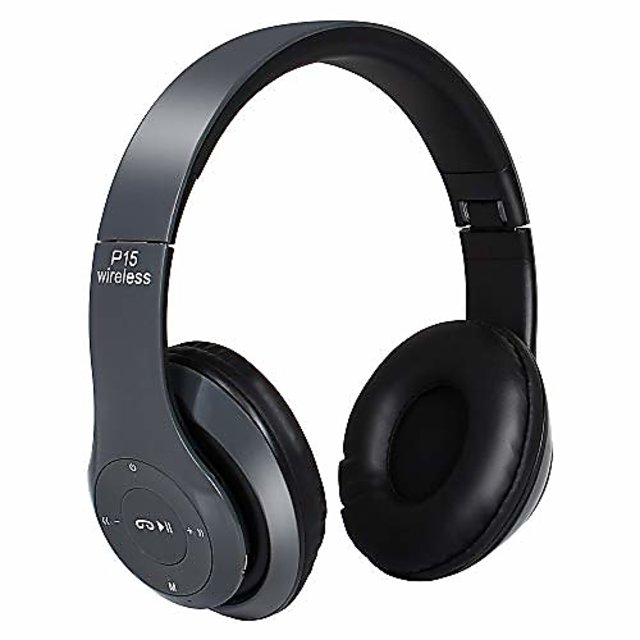 Moluv P15 Over The Head Headphones Black Colour