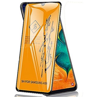                       For Redmi 6 pro Full Screen Curved Edge -Edge Protection 9H Tempered Glass Screenguard black                                              