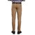 Starscollection Formal Slim Fit Brown Formal Pants for Mens