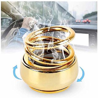 Buy Solar Ring Car Air Freshener Double Loop Rotary Air ...
