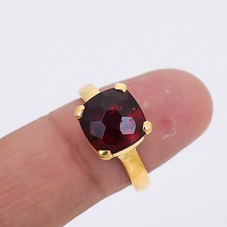                       Ceylonmine Lab Certified Stone Ring Natural Hessonite 8.00 Ratti Unheated  Untreated Gomed Ring For Women  Men                                              