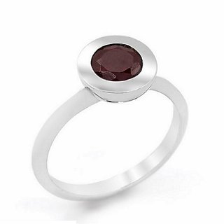                       Ceylonmine Hessonite Ring Original & Unheated Gemstone Gomed Silver Ring 6.00 Ratti For Astrological Purpose                                              