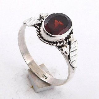                       Ceylonmine Garnet Stone Ring Original & Unheated Gemstone Hessonite 7.25 Ratti Ring For Astrological Purpose                                              