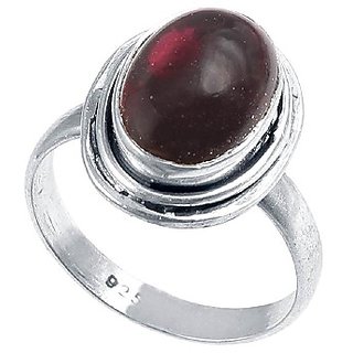                       Ceylonmine 8.00 Ratti Gomed Ring Natural & Original Gemstone Garnet Ring For Women & Men                                              